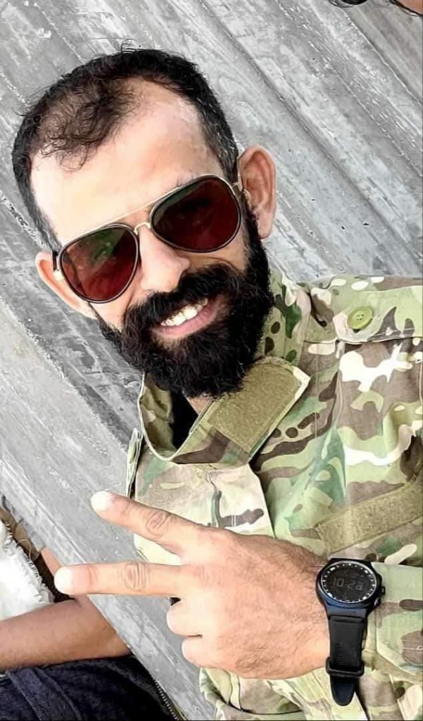 القائد العام لقوات الحزام الأمني ينعي استشهاد النقيب كرم المشرقي