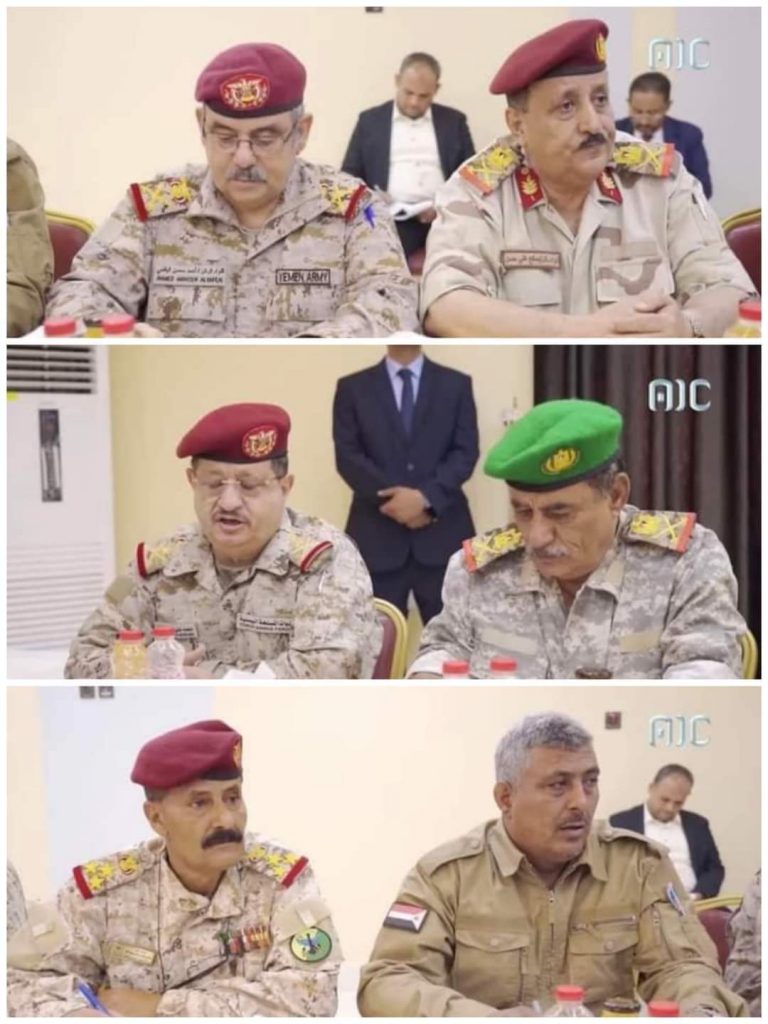 اجتماع عسكري بالعاصمة عدن يجسد واقع دولتيّ الجنوب والشمال