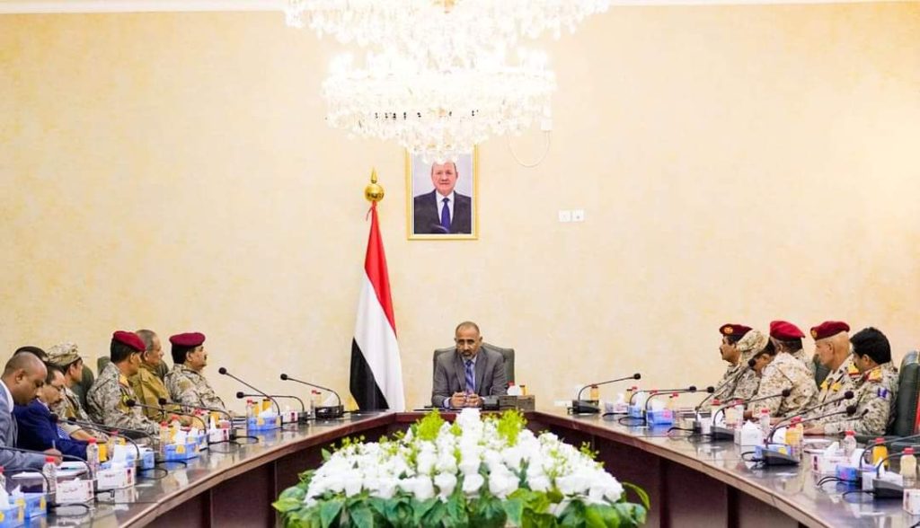 الرئيس القائد عيدروس الزُبيدي يطّلع على نتائج تقرير لجنة تقصي الحقائق في أحداث شبوة