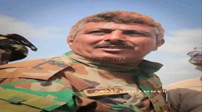 قائد ألوية العمالقة الجنوبية المحرمي يُعزي بوفاة مدير أمن محافظة لحج اللواء صالح السيد