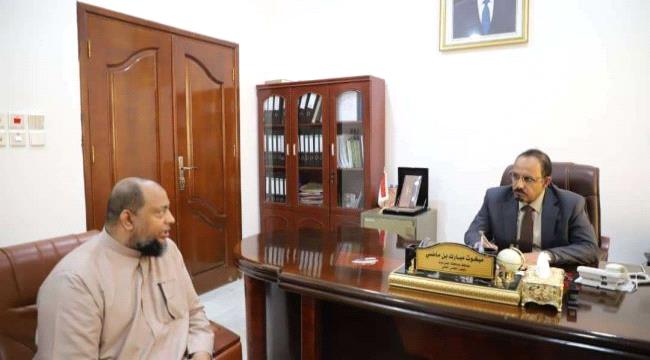 حضرموت .. بن ماضي  يبحث ترتيبات تدشين برنامج نبض السعودية 2 التطوعي لإجراء 4900 عملية قلب