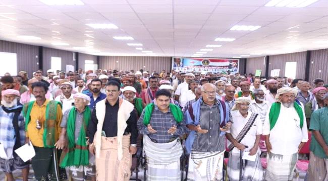 لقاء تشاوري حاشد لقبائل نوّح يعبر عن رفضها لتفريخ المكونات وتمسكها بمؤتمر حضرموت الجامع