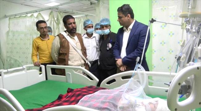 لملس يوجه بعلاج الطفلة ماجدة عادل سالم