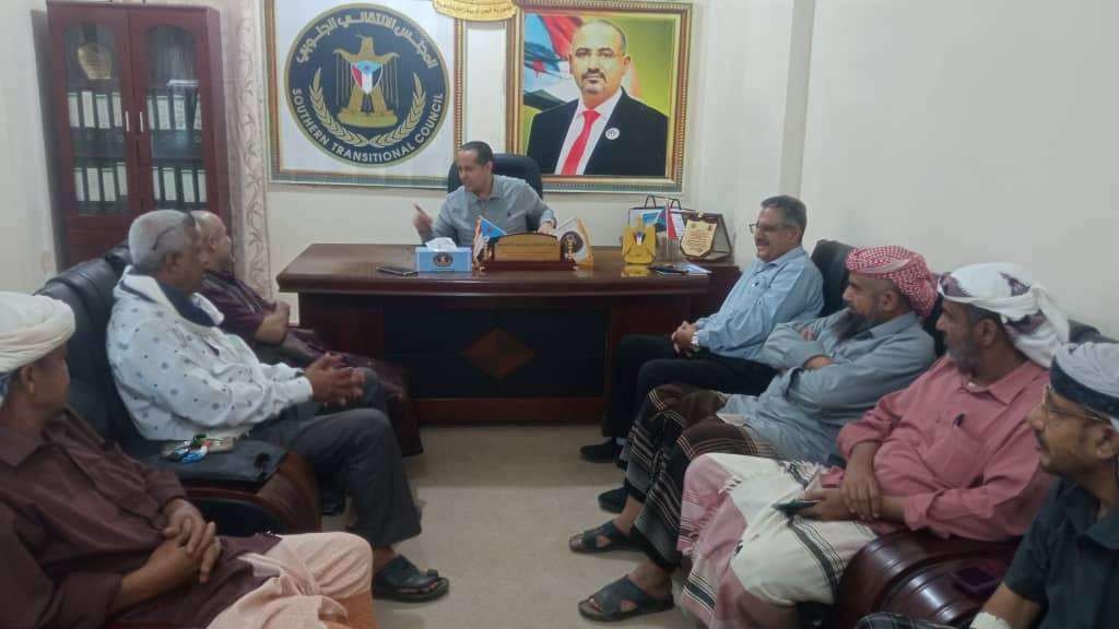 رئيس تنفيذية انتقالي لحج يطلع على استعدادات مكتب الزراعة لاستقبال الموسم الزراعي