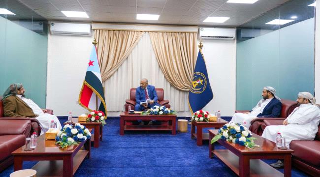 الرئيس عيدروس الزُبيدي يؤكد دعمه لأحرار محافظة صعدة اليمنية