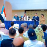 بن بريك يترأس لقاءً موسعًا للمشائخ والشخصيات الاجتماعية في حضرموت