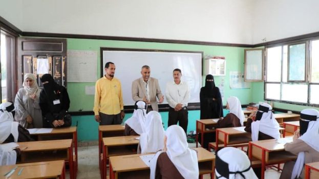 لجنة التعليم العام بالجمعية الوطنية تطّلع على سير الامتحانات النهائية للثانوية العامة بالشيخ عثمان