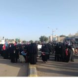 تظاهرة نسائية منددة بتردي الخدمات بلحج