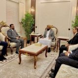 المحرّمي يبحث مع وزير الأشغال واقع البنية التحتية وسير مشاريع الطرق في المحافظات المحررة