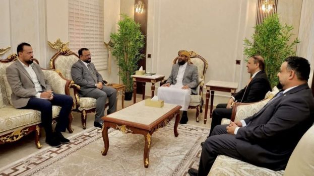 المحرّمي يبحث مع وزير الأشغال واقع البنية التحتية وسير مشاريع الطرق في المحافظات المحررة