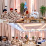 الرئيس عيدروس الزُبيدي يستقبل مساعد قائد قوات الواجب 802 السعودية