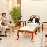 المحرّمي يبحث مع وزير الدفاع ومدير الأكاديمية العسكرية أوضاع القوات المسلحة وخطط التدريب