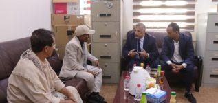 فريق التوجيه والرقابة الرئاسي يطلع على أداء البنك المركزي فرع المهرة