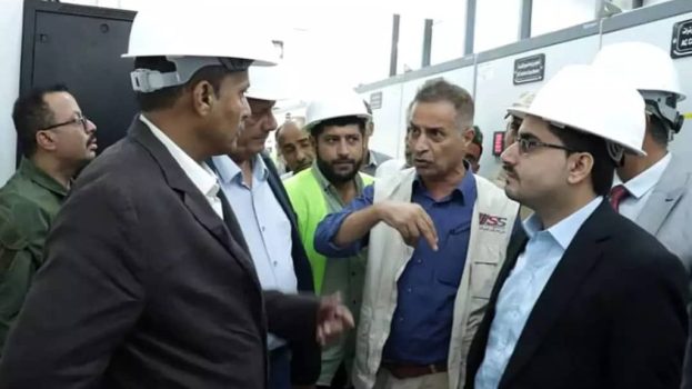 نائب وزير المياه والبيئة ينفذ نزولاً ميدانياً الى محافظة أبين ويتفقد عدد من المشاريع الاستراتيجية