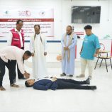 تدريب إعلاميي وادي حضرموت على مهارات الإسعافات الأولية بالميدان