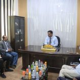 فريق التوجيه والرقابة الرئاسي يطّلع على نشاط مكتب الصناعة والتجارة بمحافظة المهرة