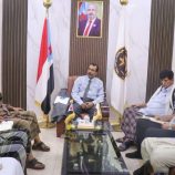 فريق التوجيه والرقابة الرئاسي يطّلع على نشاط إدارة التعليم بانتقالي محافظة المهرة