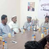 رئيس تنفيذية انتقالي المسيلة يلتقي فريق الهلال الرياضي بدرفات