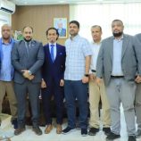 الأمين العام يشهد مراسم تسليم مهام نائب وزير الإعلام والثقافة ونائِبي المدير التنفيذي لشركة النفط