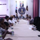 فريق التوجيه والرقابة الرئاسي يلتقي أعضاء الجمعية الوطنية ومجلس المستشارين بمديرية الغيضة