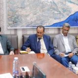 المحافظ بن الوزير يبحث مع نائب وزير المياه والبيئة سبل دعم وتطوير القطاع في شبوة