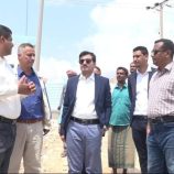 نائب وزير المياه والبيئة يزور المؤسسة المحلية للمياه والصرف الصحي بساحل حضرموت ويشيد بجهودها