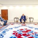 الرئيس عيدروس الزُبيدي يطّلع على المخطط الإنشائي لمشروع مركز المؤتمرات والمعارض بمحافظة شبوة