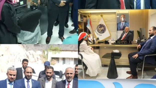 الزُبيدي يتفقد سير العمل بقطاع الإذاعة والتلفزيون الجنوبي