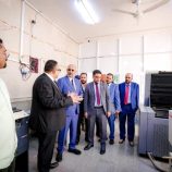 الرئيس القائد عيدروس الزُبيدي يتفقد سير العمل بوزارة الإعلام والثقافة والسياحة