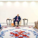 الزُبيدي يبحث مع الشيخ البركاني سُبل تضافر الجهود لتعزيز الأمن والاستقرار في المحافظات المحررة