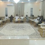 السلطان عبدالله بن عيسى آل عفرار يلتقي شيوخ ووجهاء مديرية حات قبيلة بلحاف