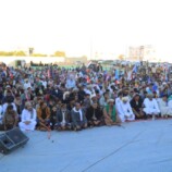 أبناء مديرية حصوين وقبيلة العوبثاني يتوافدو إلى ساحة الاعتصام المفتوح في الغيضة تأكيداً للمطالبة بإعلان دولة الجنوب العربي